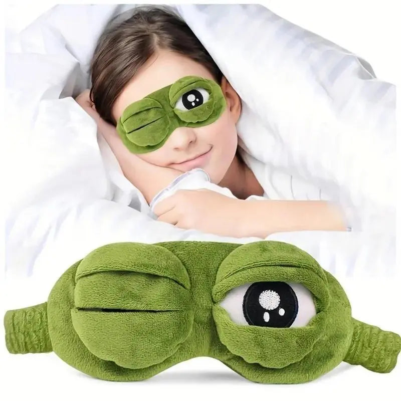 🐸✨3D Frog Eye Mask
