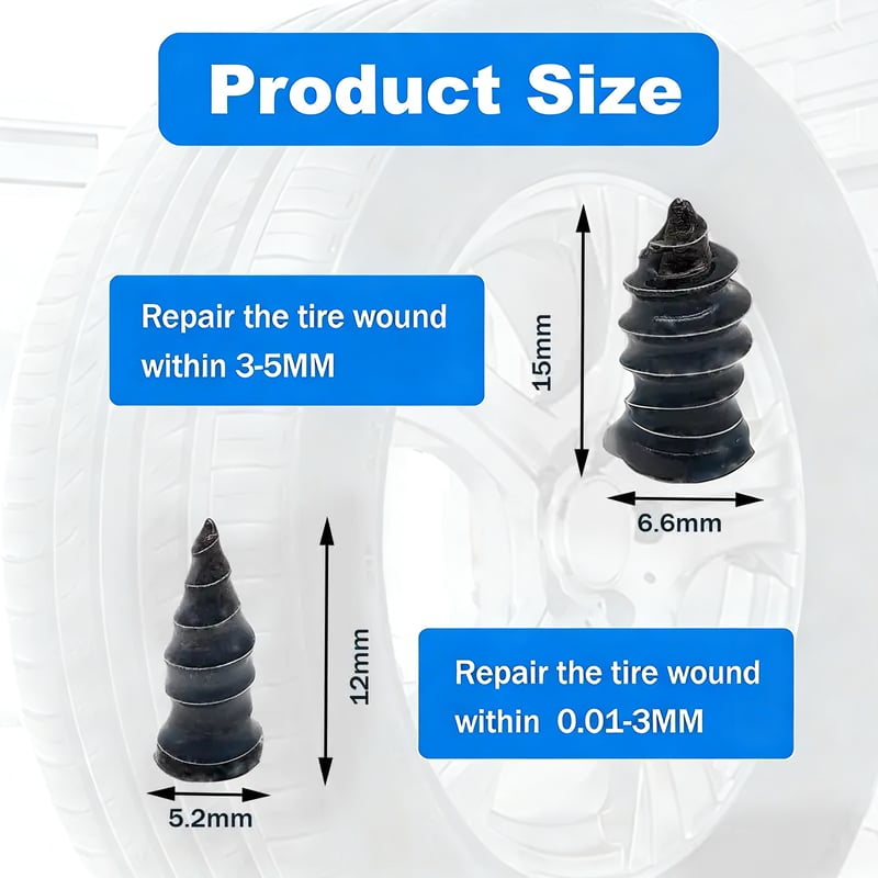 Last Day Clearance Sale 49%🔥Tire Repair Rubber Nail🚚BUY MORE SAVE MORE