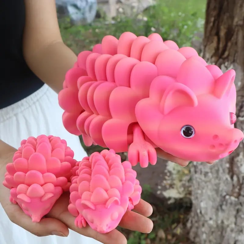 🔥LAST DAY 50% OFF - 🌟🦔3D Printed Hedgehogs with Dynamic Expressions
