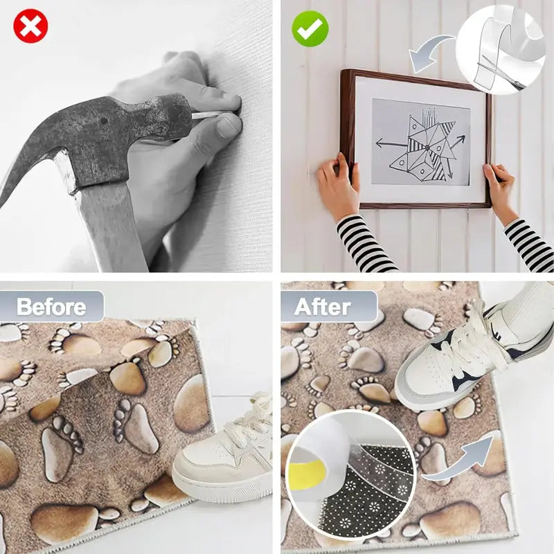 ✨🔄Ultra-strong Double Sided Adhesive Nano Tape