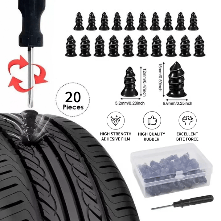 Last Day Clearance Sale 49%🔥Tire Repair Rubber Nail🚚BUY MORE SAVE MORE