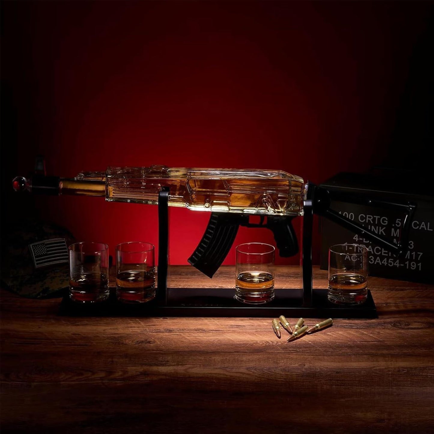 Whiskey Bottle - AK-47 Edition