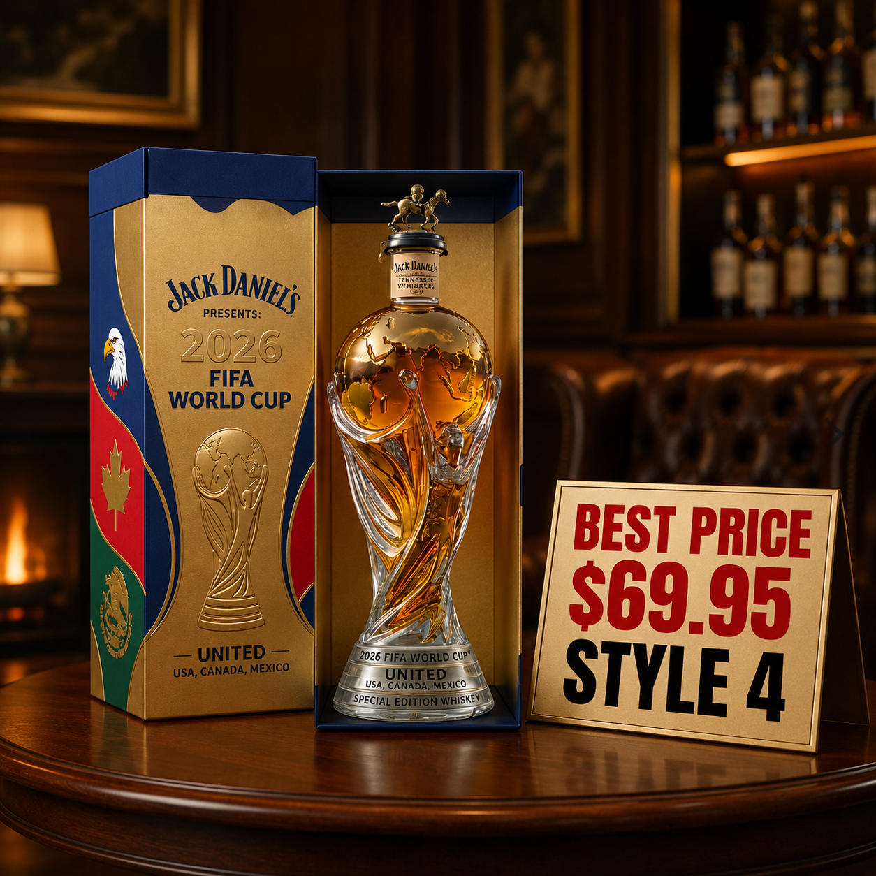 Whiskey Bottle - World Cup Edition 2026