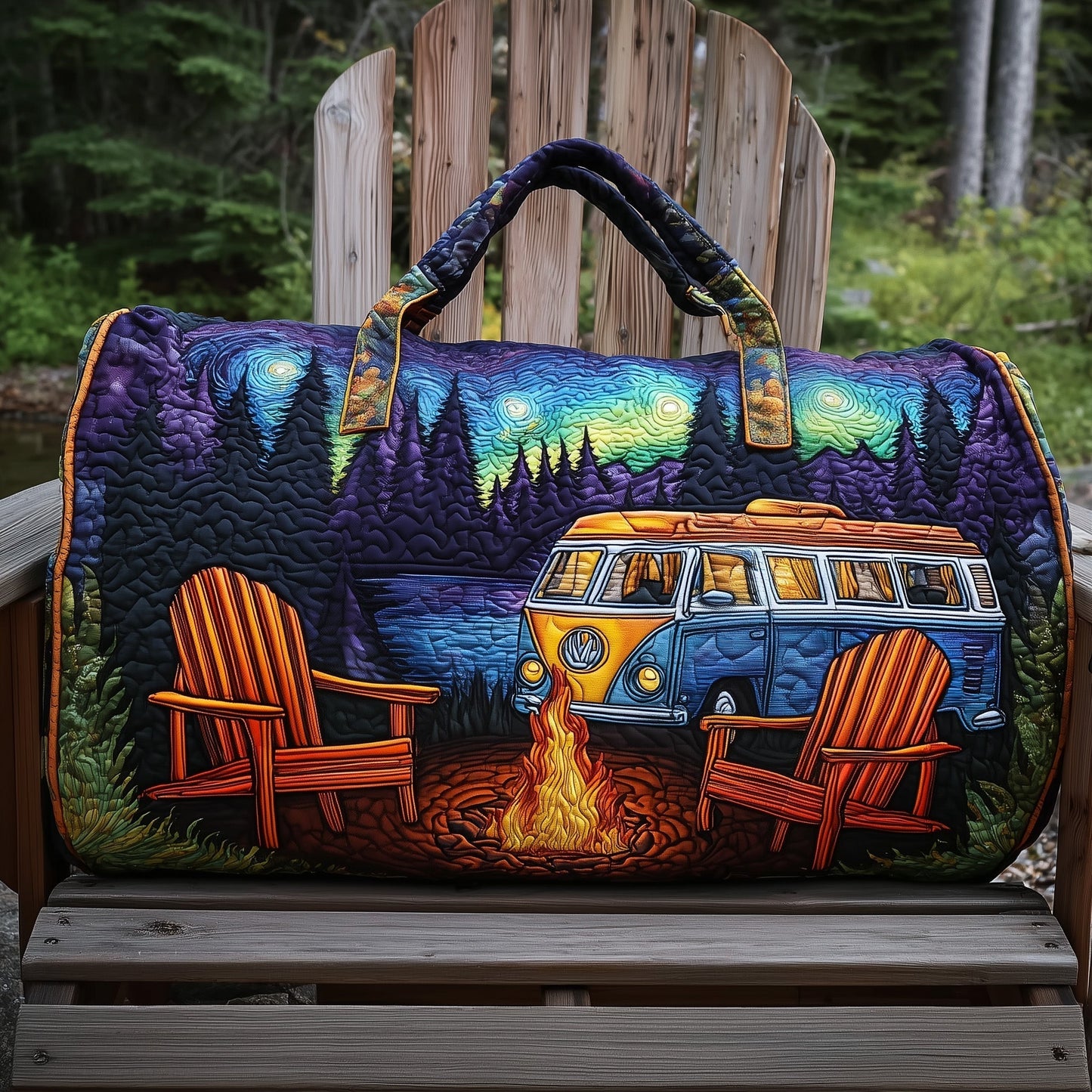 Campsite Trip Quilted Duffle Bag GFTONT2499