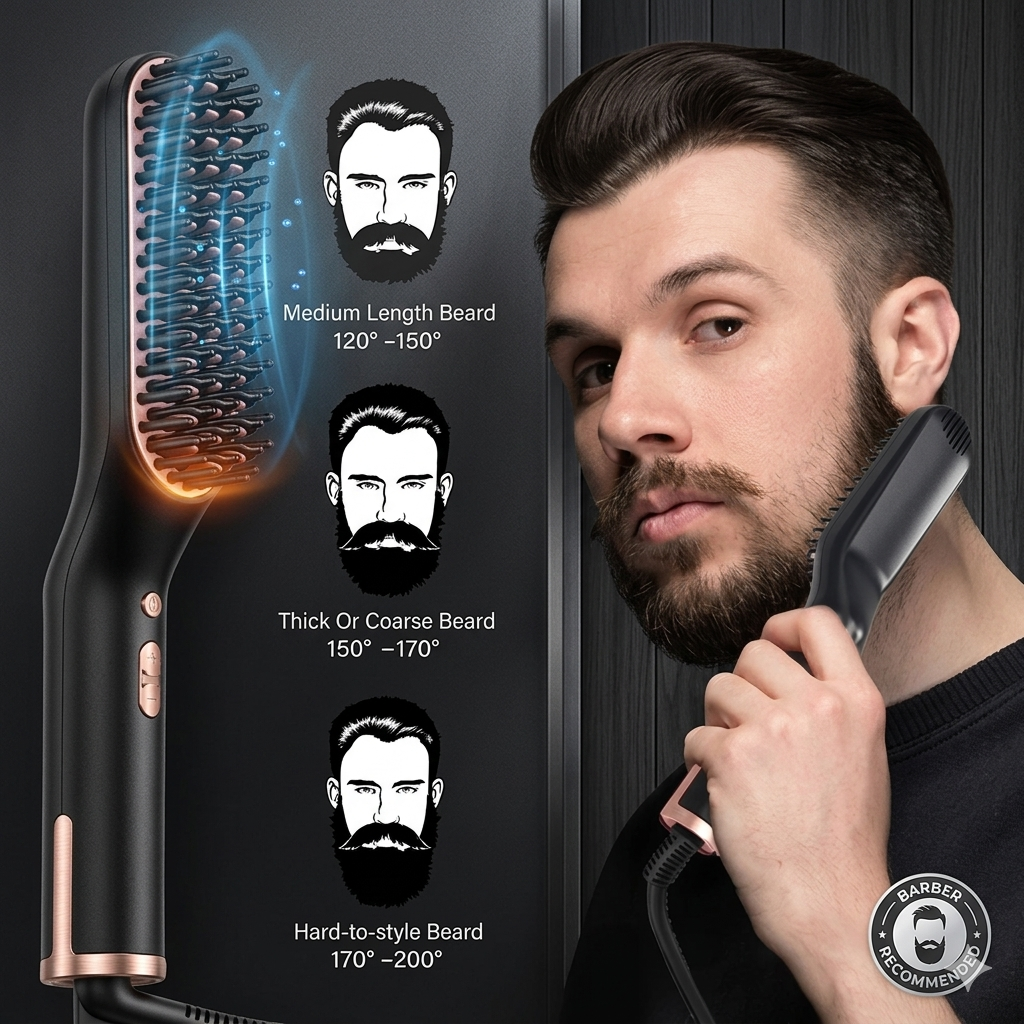 🔥Spring Sales 55% OFF - -Professional Men's Beard Straightener