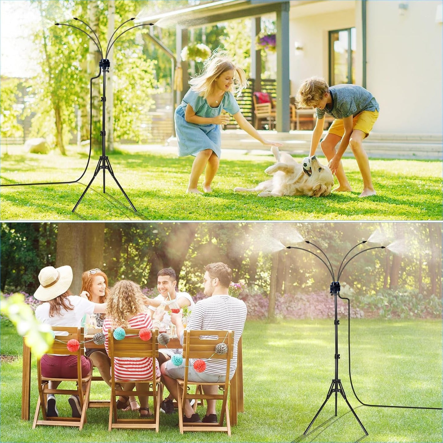 🌬️DryCooling™ Resort-Grade Patio Mister | 20°F Instant Temperature Drop🔥|🔧Tool-Free Setup