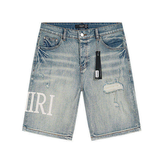 Amiri Fashion Denim Shorts #MR-AM608