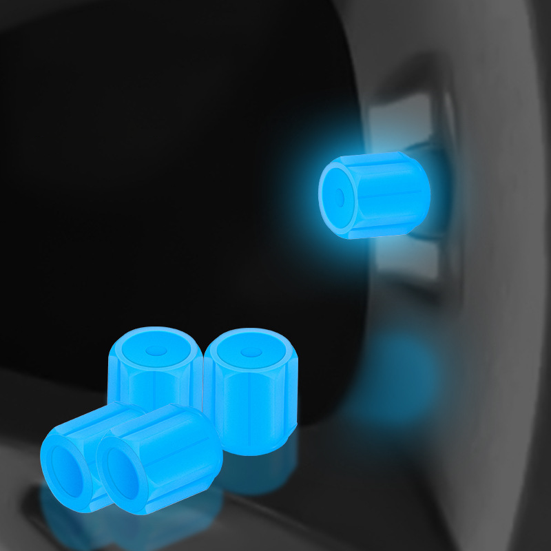 🚗🌙8PCS Luminous Tire Valve Stem Caps