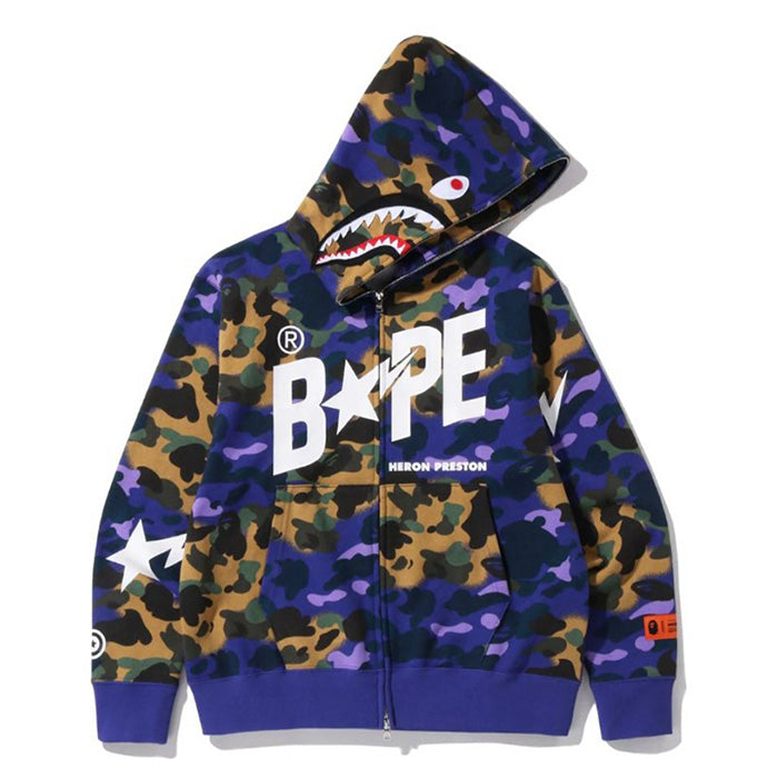 BAPE Star Camo Shark Hoodies