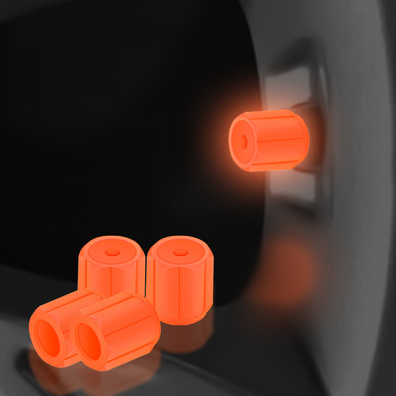 🚗🌙8PCS Luminous Tire Valve Stem Caps