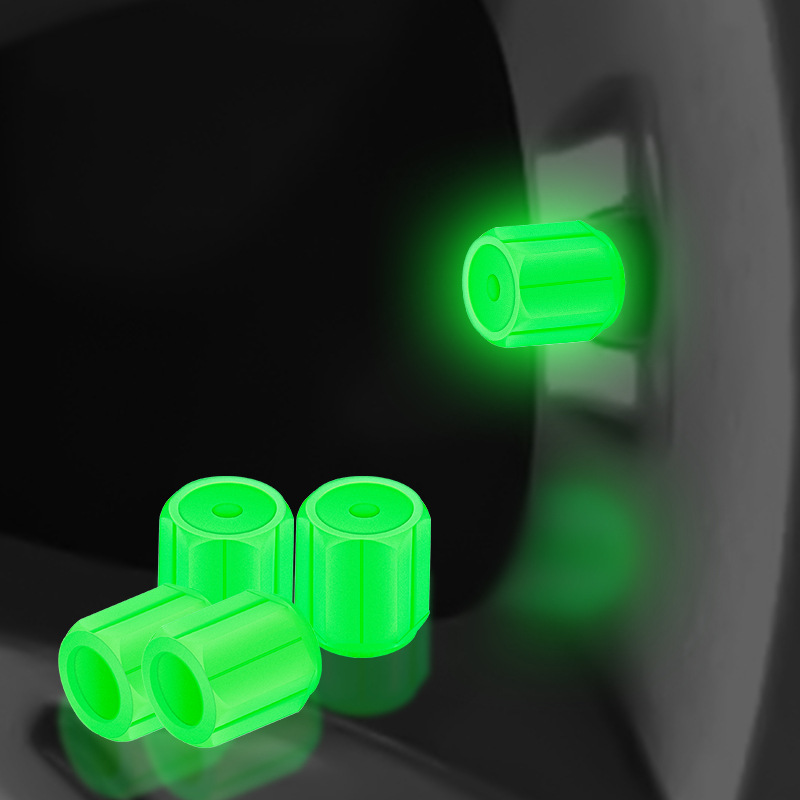 🚗🌙8PCS Luminous Tire Valve Stem Caps