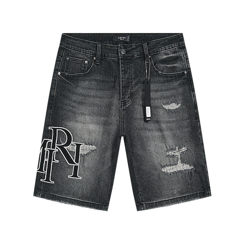 Amiri Fashion Denim Shorts #MR-AM605