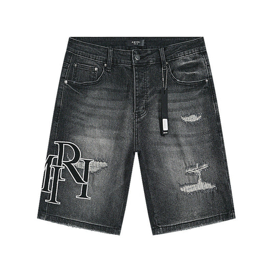 Amiri Fashion Denim Shorts #MR-AM605