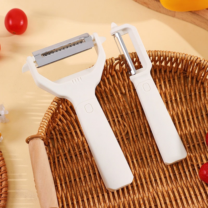 🥔⚡2 in 1 Vegetable Peeler Set（2pcs）