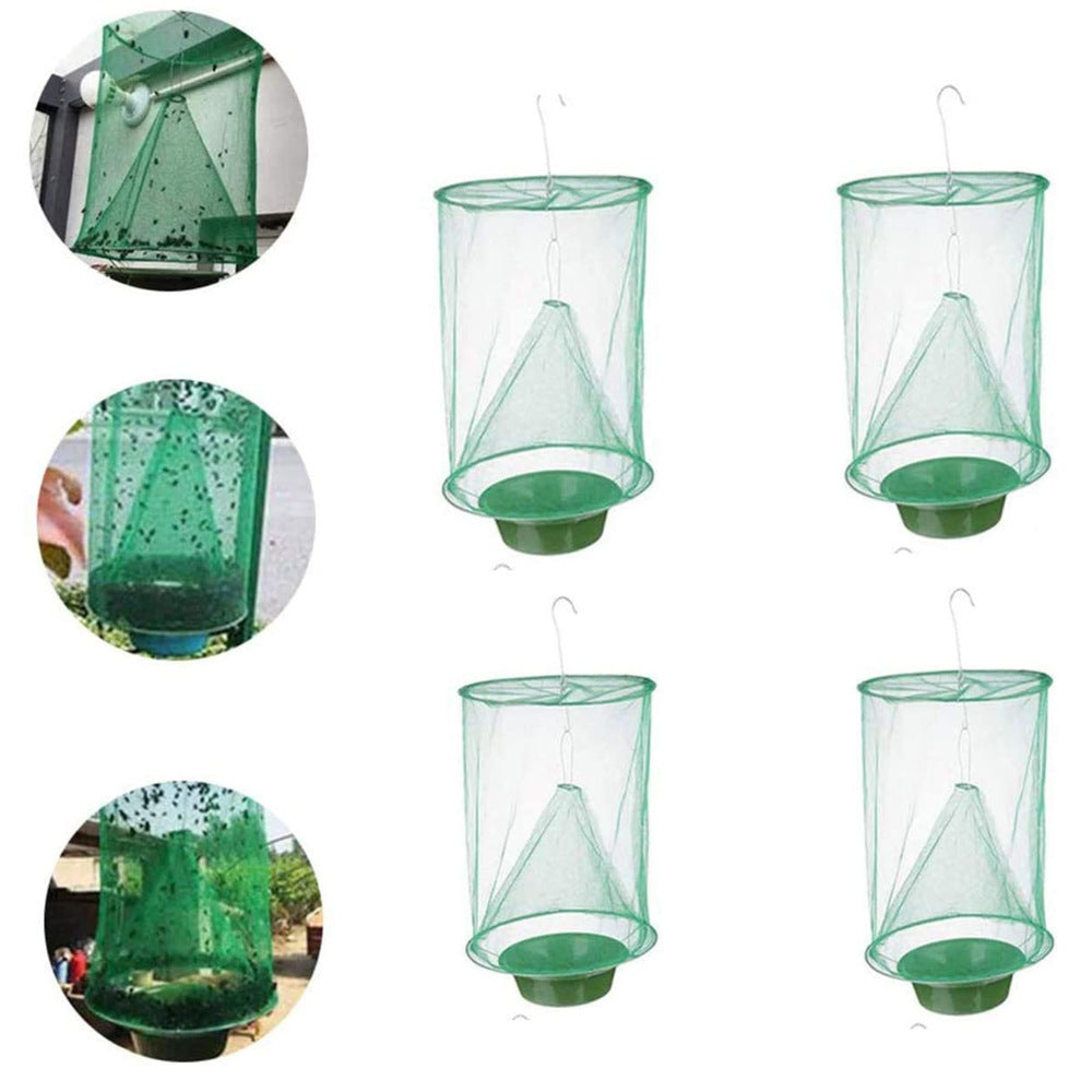 🪰🚫Foldable Hanging Fly Trap Cage