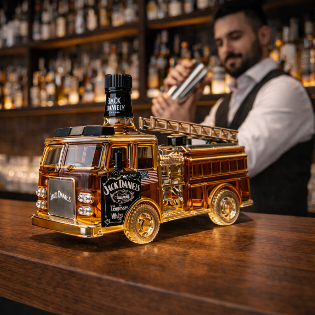 Jack Daniel's Whiskey Bottle  - Firefighters Edition