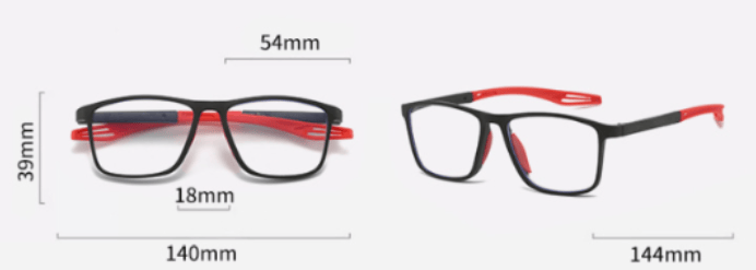 🔥Hot Sale🔥Fashionable silicone sports reading glasses