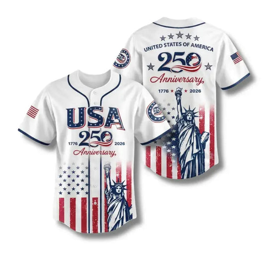 🇺🇸🗽1776–2026 Semiquincentennial Patriotic Jersey