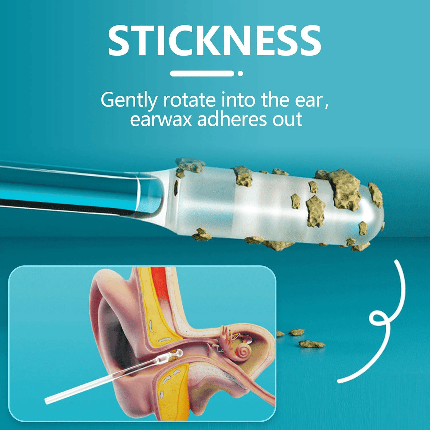🔥Buy More Save More🔥Ear Cleaner Sticky Pick