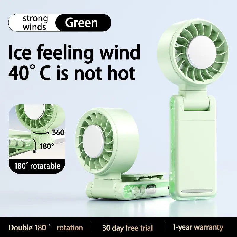 Semiconductor cooling, rapid cooling in 10 seconds - the latest portable fan technology for 2026.
