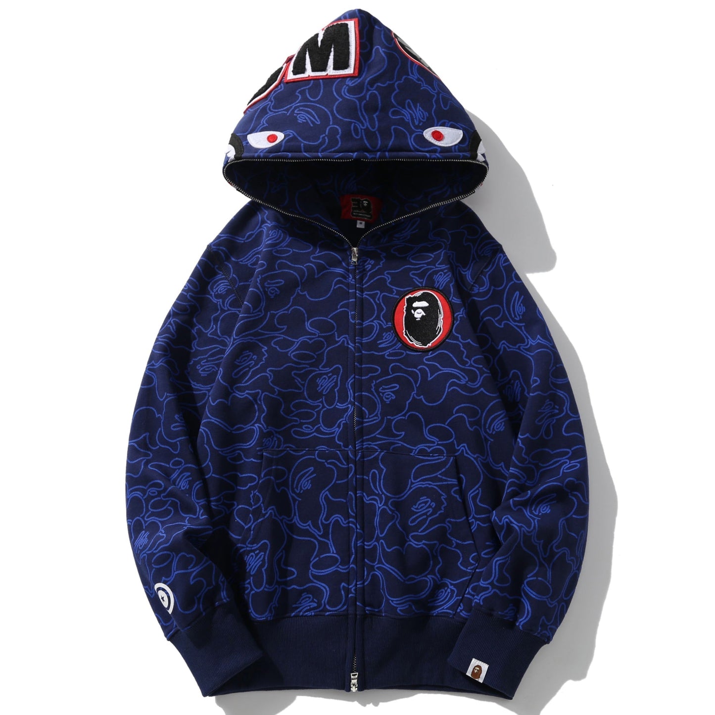 BAPE Shark Full Zipper Hoodies