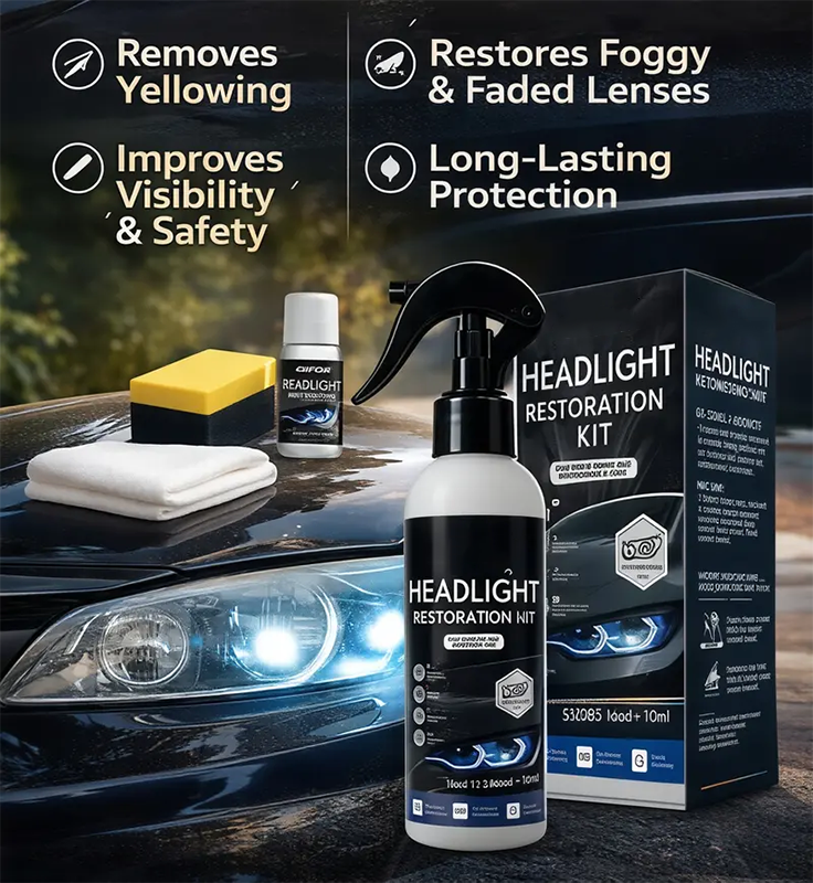 🚗🛡️Automotive Headlamp Restoration Fluid