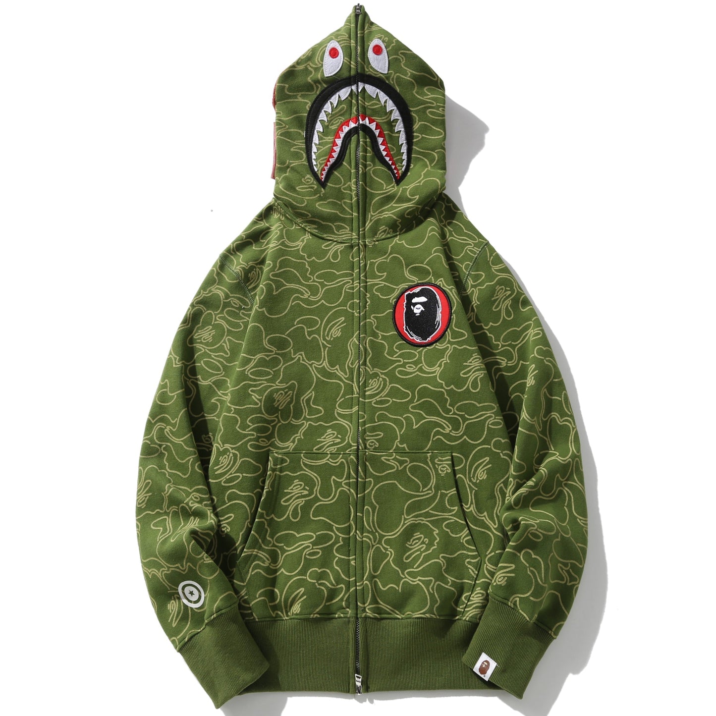 BAPE Shark Full Zipper Hoodies