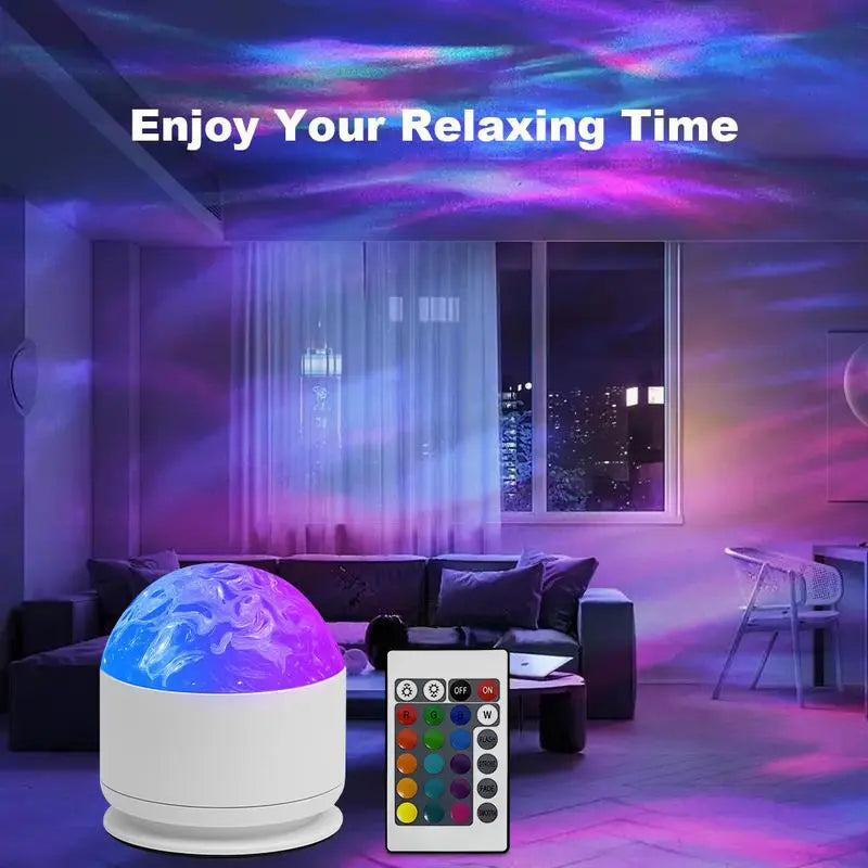 🌟16 Color Changing Star Projector with Remote Control