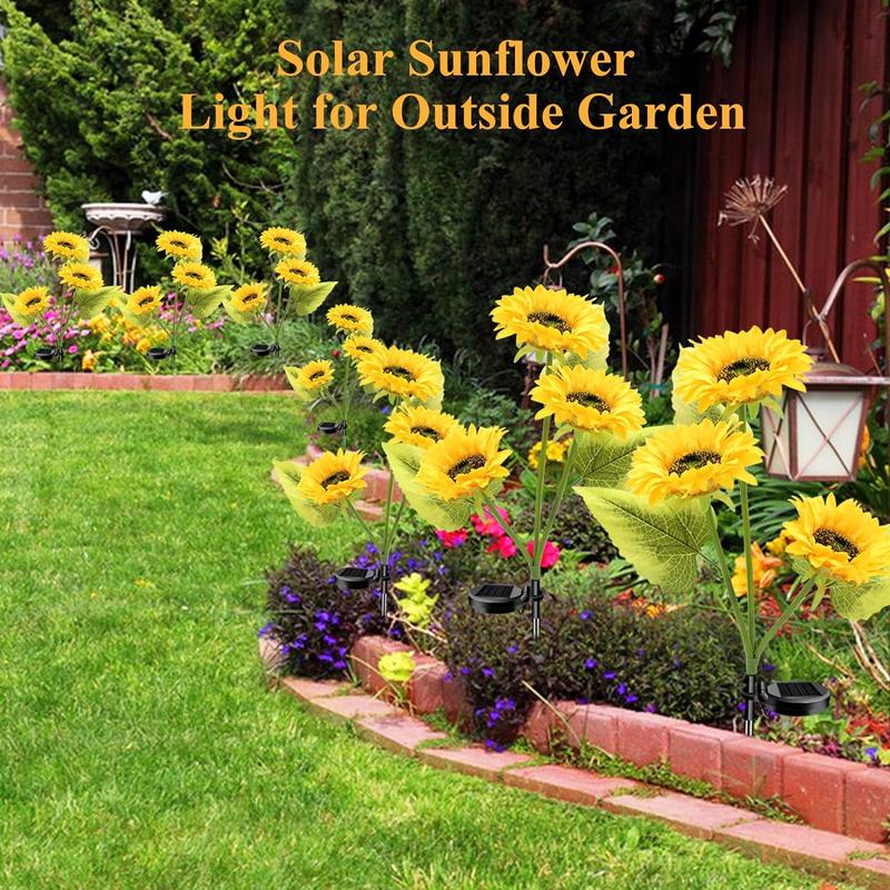 💝Mother's Day Sale 49% OFF💝- Solar LED Sunflower Garden Lights