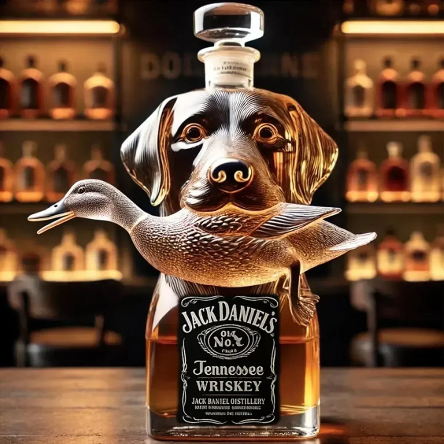 Whiskey Bottle - Wild Duck Edition