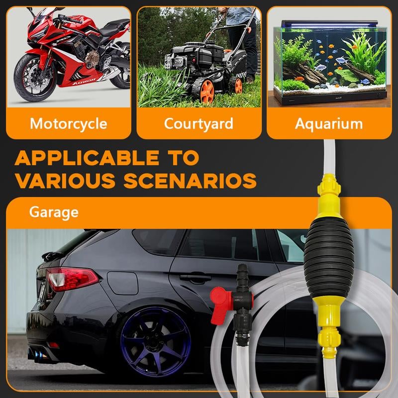🔥2026 HOT SALE🚗Multifunction Liquid Sucker Pump High Flow Manual Fuel Pump