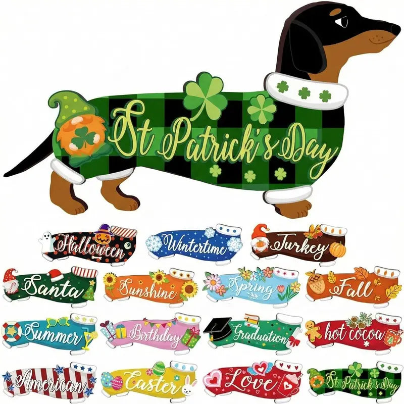 🐾 Let Your Pet "Live" on Your Desk! Customizable Wooden Ornament 🎩