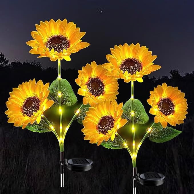 💝Mother's Day Sale 49% OFF💝- Solar LED Sunflower Garden Lights