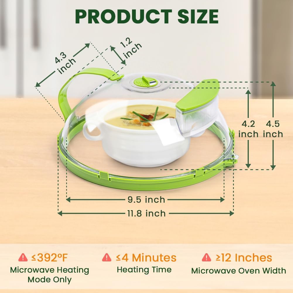 Stop Scrubbing Your Microwave & Eating Dry Leftovers! 🎁Last Day Promotion 50% OFF🔥