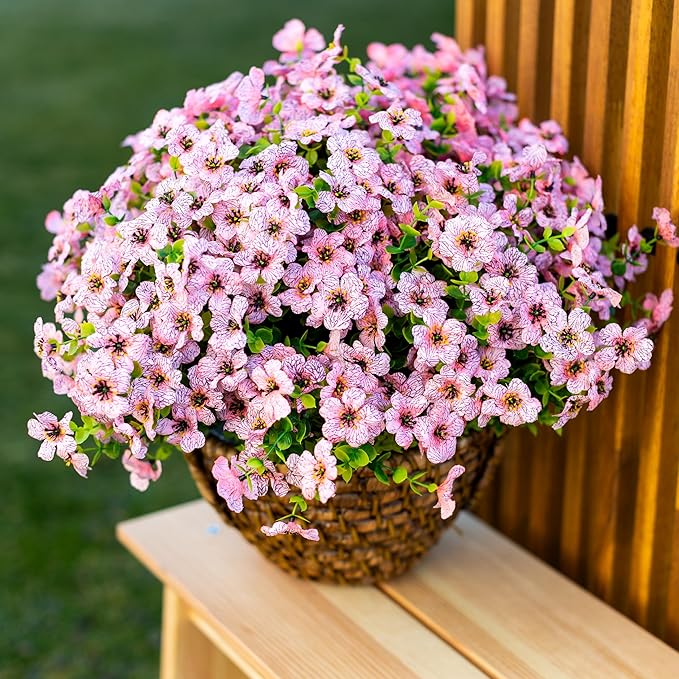 ??Last Day Sale 49% OFF? UV Resistant Colorful Artificial Flower (120 Flowers)