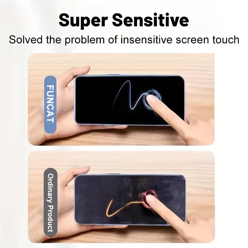 🔥📱2026 New Invisible Screen Protector -Fingerprint-Proof Dust Free Without Bubbles