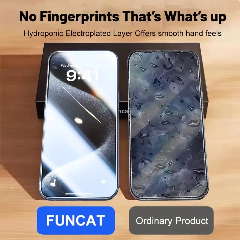🔥📱2026 New Invisible Screen Protector -Fingerprint-Proof Dust Free Without Bubbles