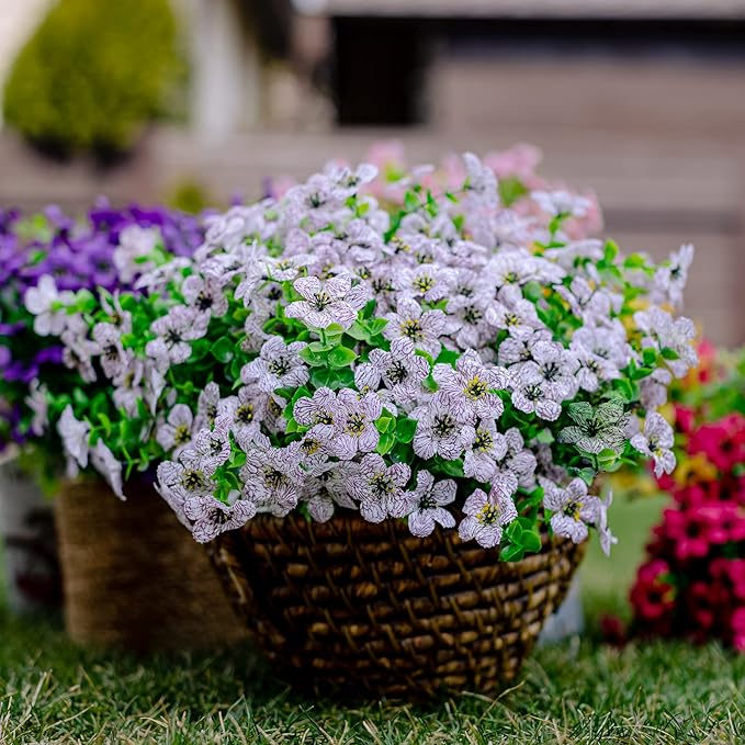 ??Last Day Sale 49% OFF? UV Resistant Colorful Artificial Flower (120 Flowers)