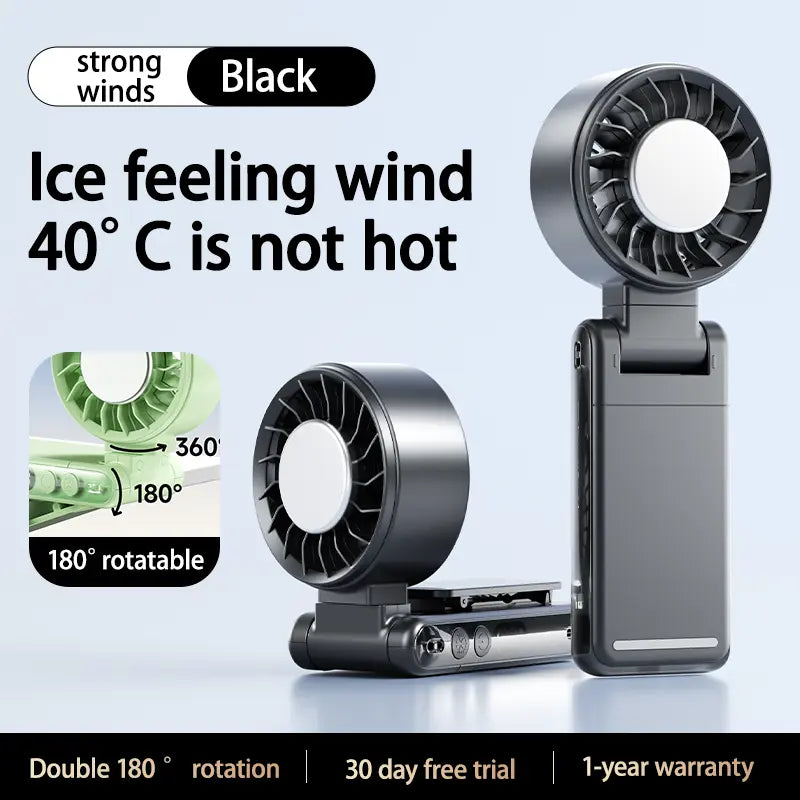 Semiconductor cooling, rapid cooling in 10 seconds - the latest portable fan technology for 2026.