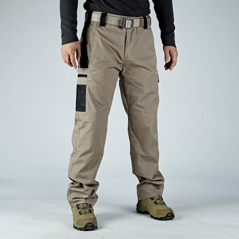 🔥LAST DAY 50% - Men's Outdoor Tactical Work Pants: Solid Color, Waterproof & Durable