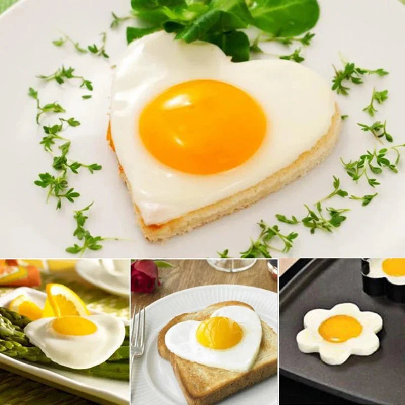 🍳Breakfast Boiled Egg Mold - Set of 5 with Brush