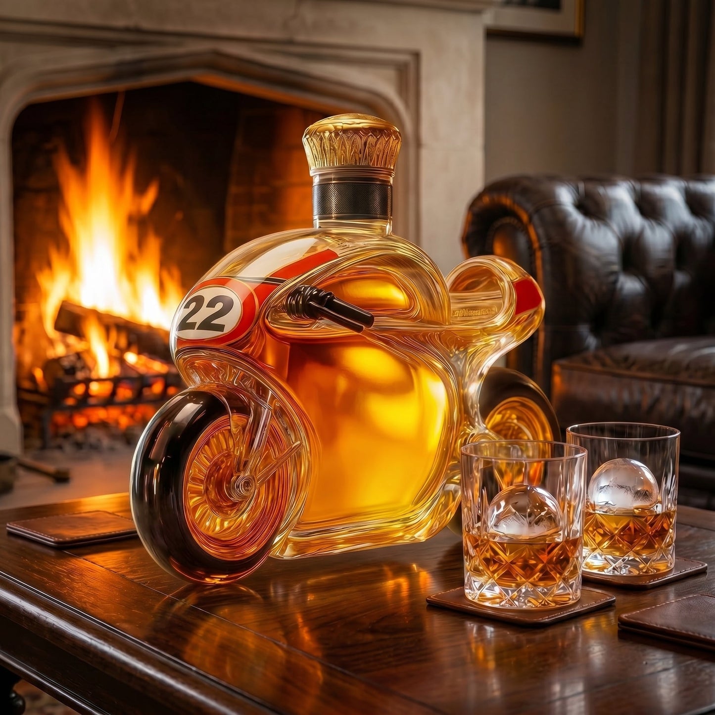 Whiskey Bottle - Moto Grand Prix Edition