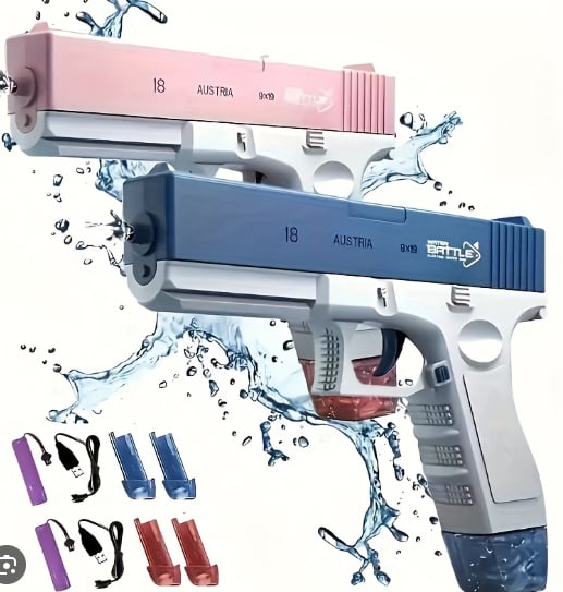 Flash Sale⚡Electric water glcok🔫Enjoy your backyard summer!!