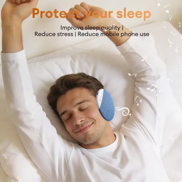 🏆LAST DAY SALE 49% OFF - S1 Ultra-Thin Bluetooth Pillow Speaker – Bluetooth 6.0 Bone Conduction, Sleep-Friendly & Side Sleeper Comfort