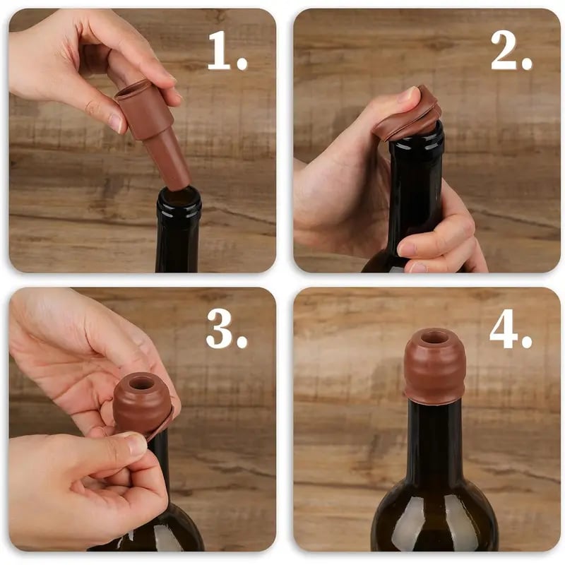 ✨2026 Spring special offer 49% off-🍷Silicone Wine Stoppers