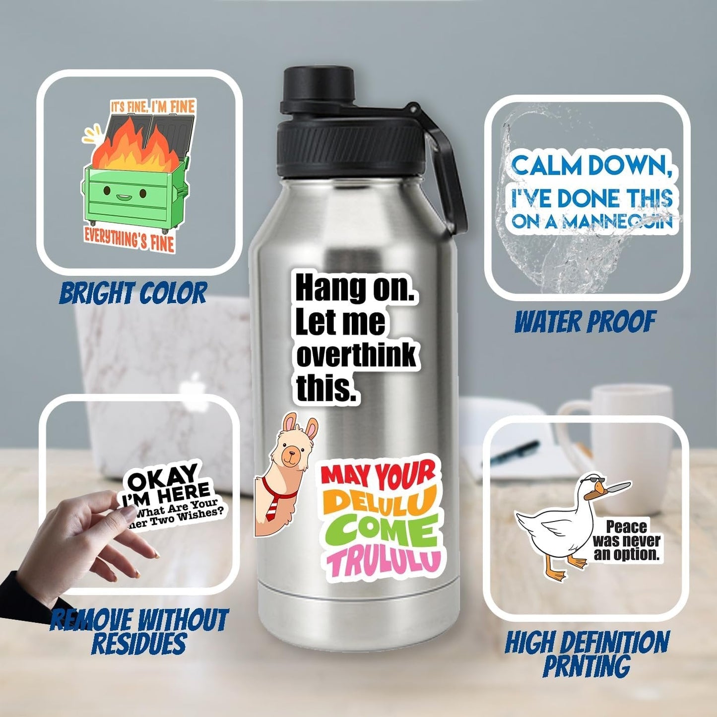🔥Funny Saying Stickers
