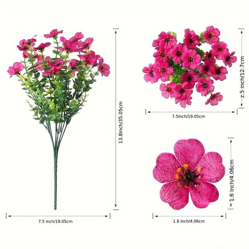 ??Last Day Sale 49% OFF? UV Resistant Colorful Artificial Flower (120 Flowers)