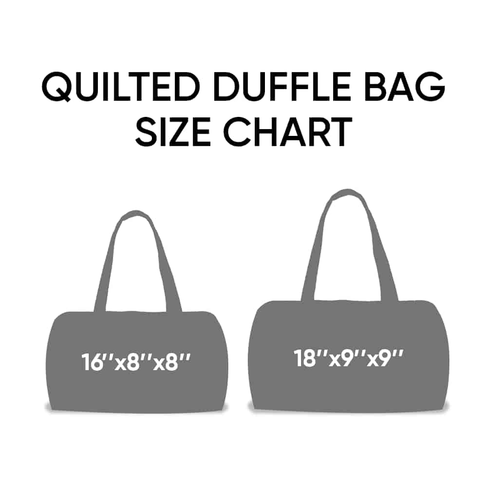 Hippie Journey Quilted Duffle Bag GFTOTP10823