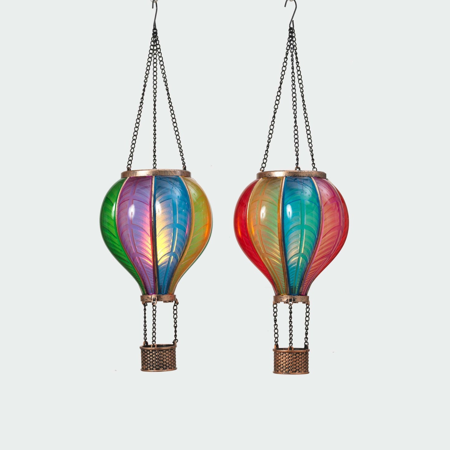 🎁 Last Day Promotion 49% OFF 🔥Solar Cool Flame XL Hanging Rainbow Balloon Lantern
