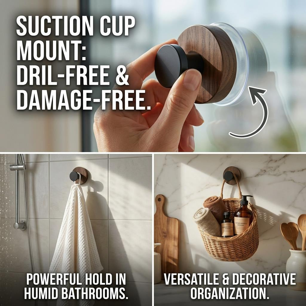 🥳2026 HOT SALE💞50K+ SOLD!✨No-Drill Heavy Duty Wood Hooks
